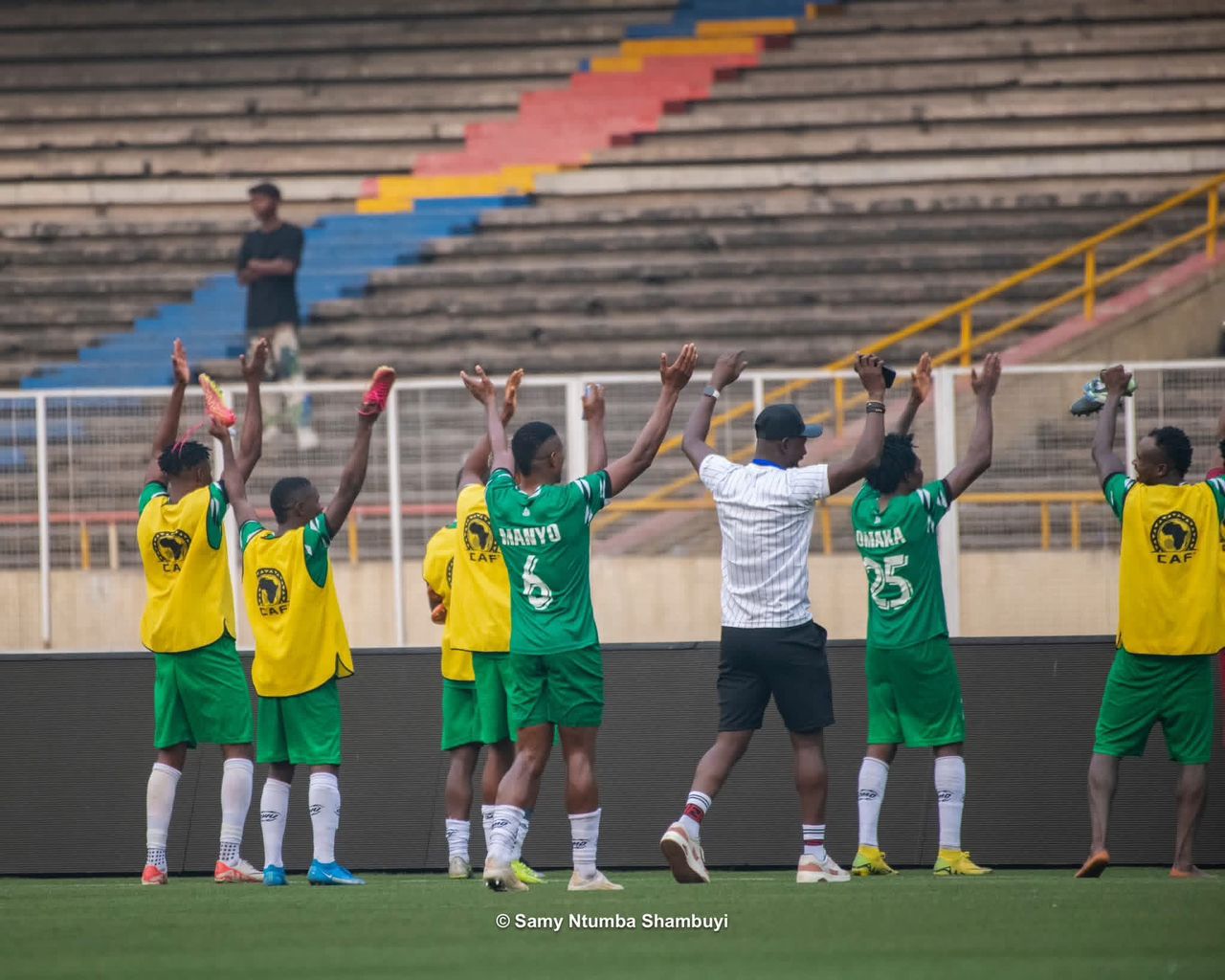 Rivers United have urged their supporters to turn up in large numbers and cheer them on as they face FC Les Aigles du Congo in the CAF Champions League on Sunday.