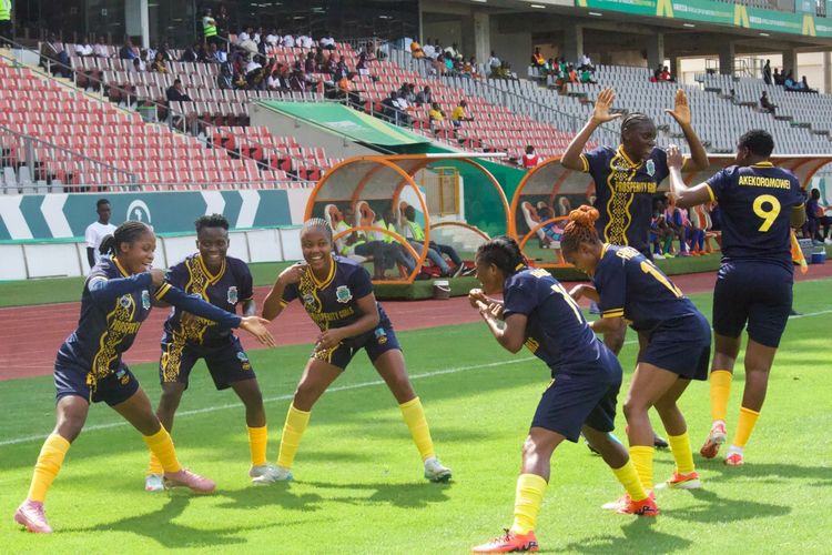 Bayelsa Queens came from behind to beat Burkina Faso’s USFA 2-1 on Tuesday and secure a place in the final of the WAFU B Women’s Champions League qualifiers.