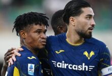Gift Orban scored his first goal of the season to help Hellas Verona earn a 1-1 draw against Juventus on Saturday night in Serie A.