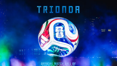 TRIONDA, the official FIFA World Cup 2026 ball, unveiled by adidas in Toronto.