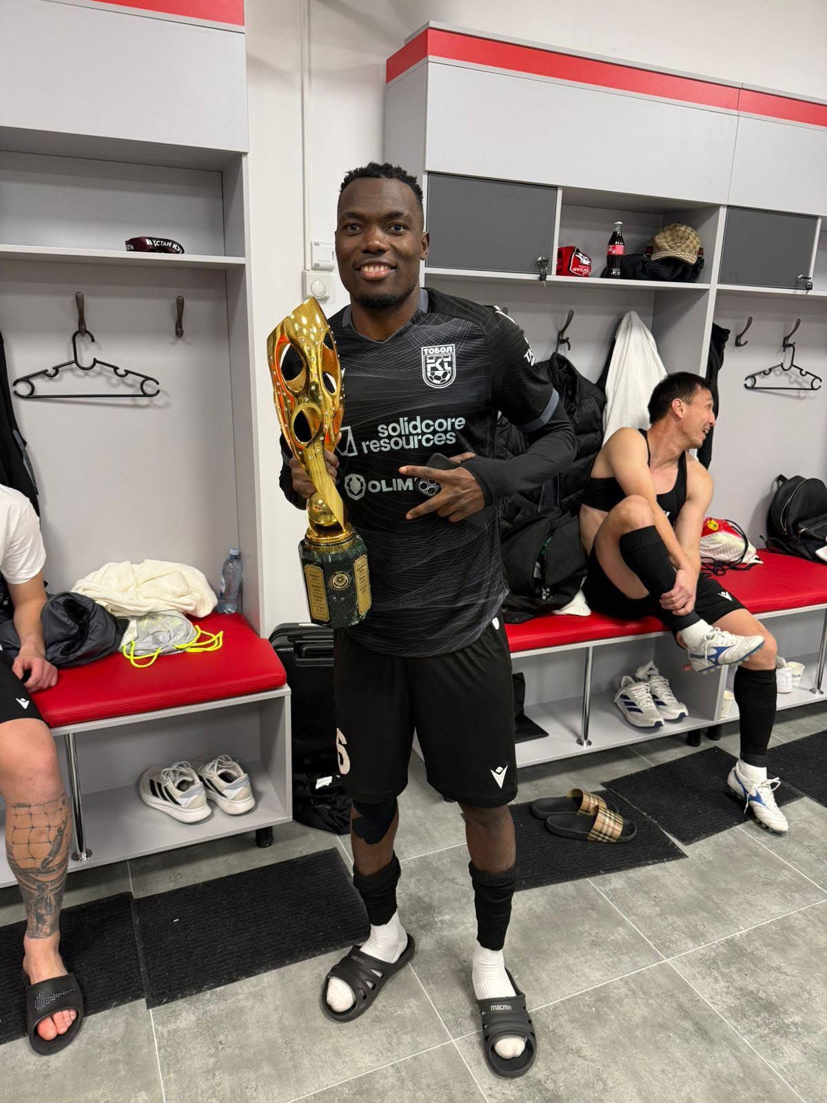 Nigerian midfielder Ededem Essien has expressed his joy after winning the 2025 Kazakhstan Cup with his club, Tobol, SportsRation reports.