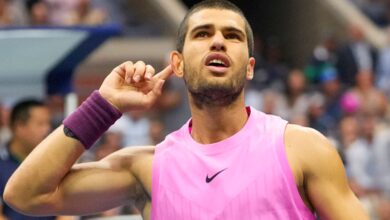 Alcaraz defeats Fritz to book his spot in the Six Kings Slam final