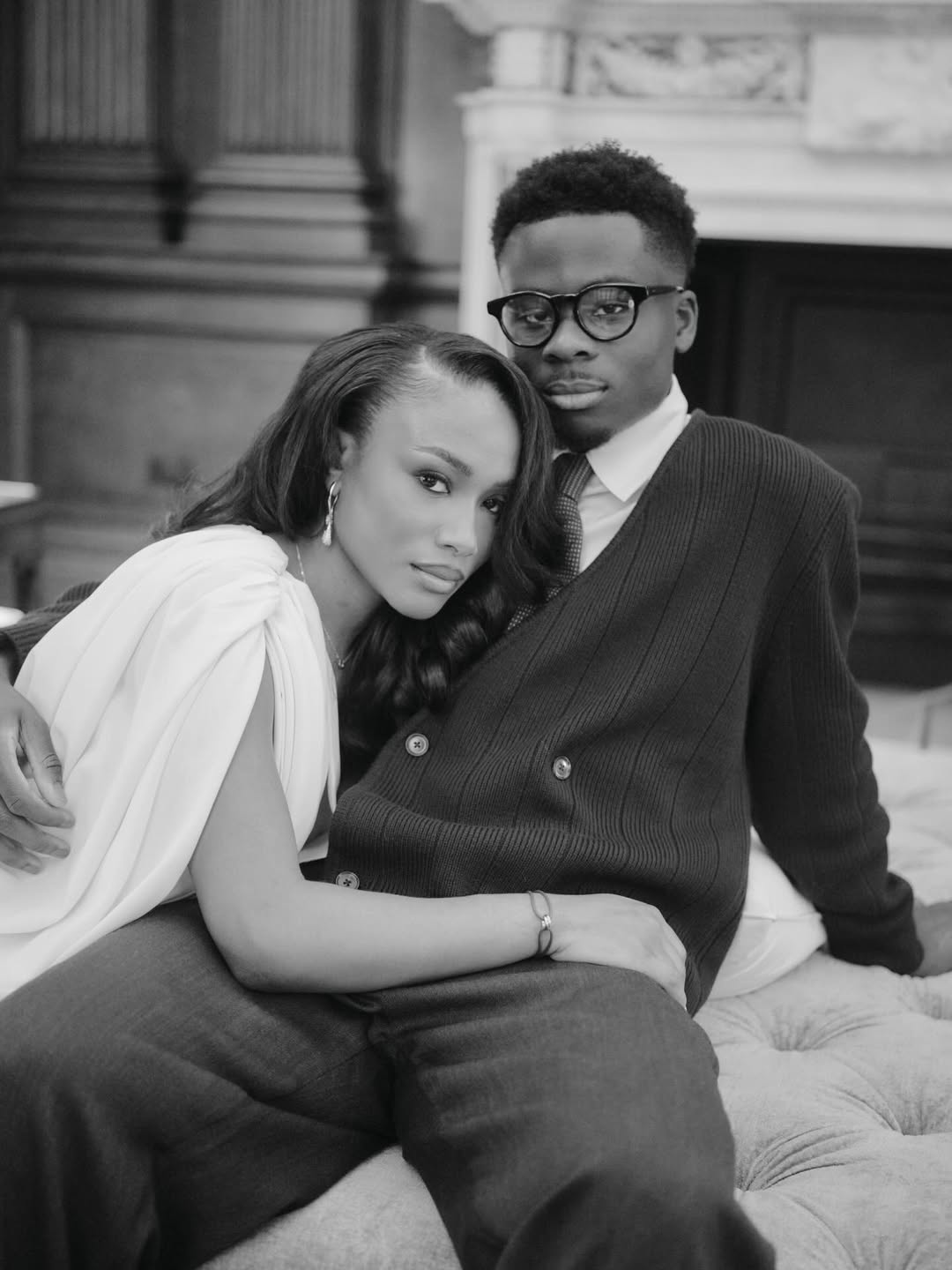 Bukayo Saka and Tolami Benson announce their engagement