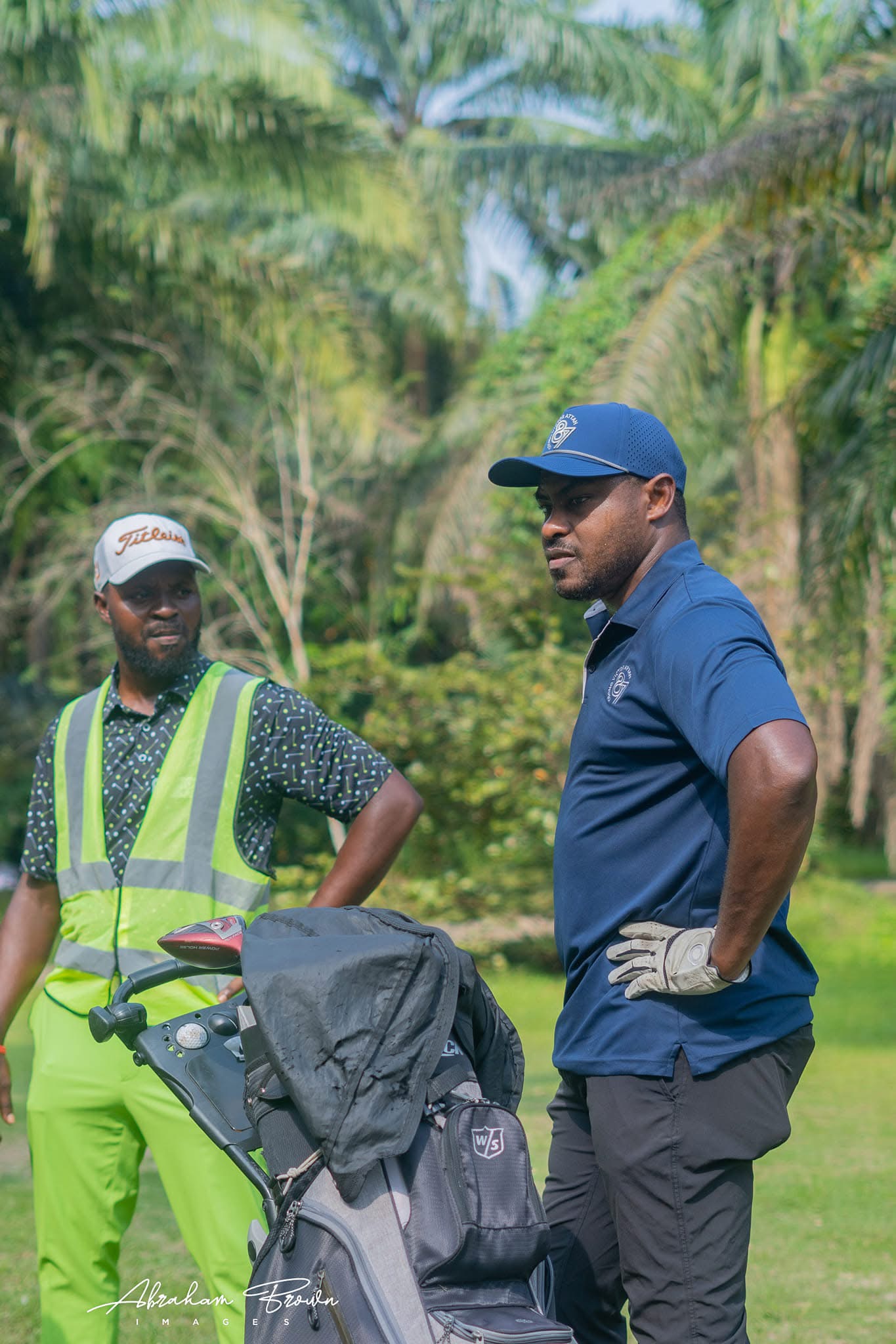 Vincent Enyeama pictures playing golf