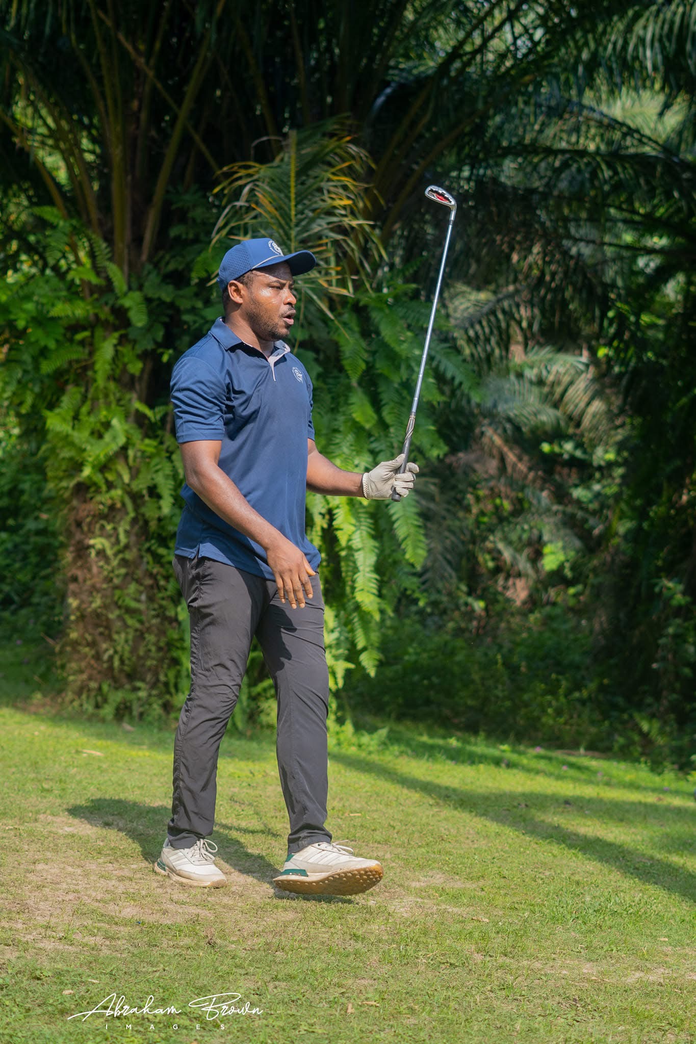 Vincent Enyeama pictures playing golf