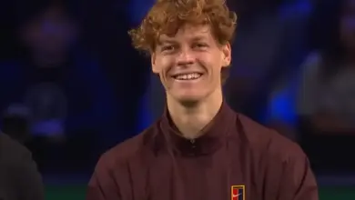 Jannik Sinner arrives in Turin for the Nitto ATP finals