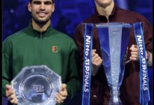 Sinner beats Alcaraz to win 2025 Nitto ATP Finals