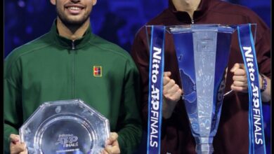 Sinner beats Alcaraz to win 2025 Nitto ATP Finals