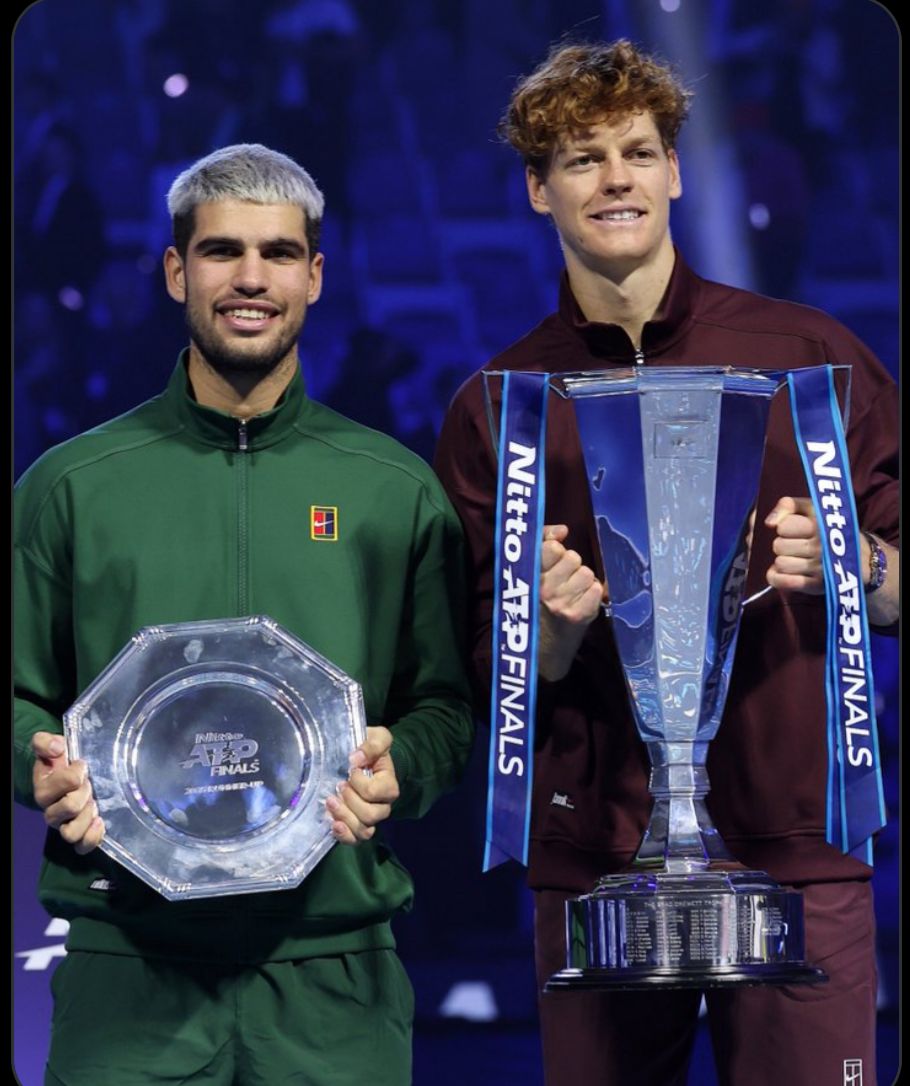 Sinner beats Alcaraz to win 2025 Nitto ATP Finals