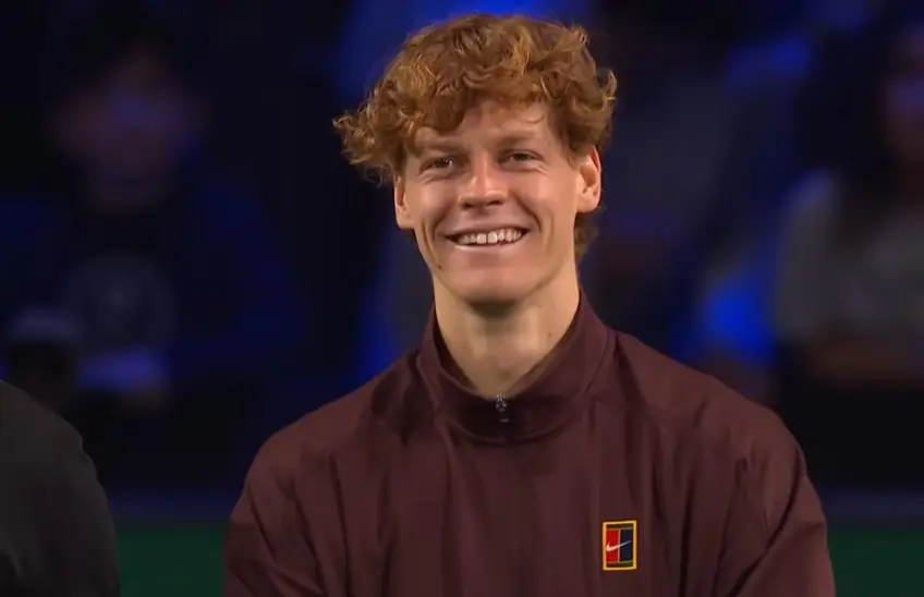 Jannik Sinner arrives in Turin for the Nitto ATP finals