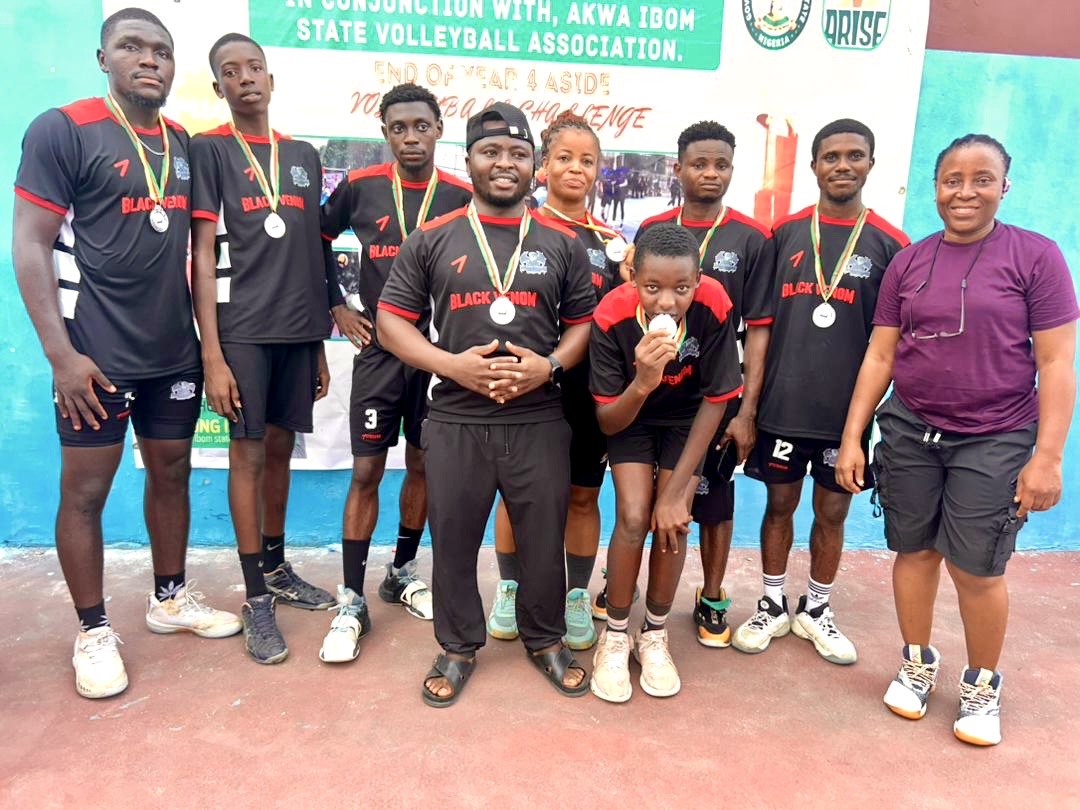 Edison Volleyball Foundation/Academy and Akwa Ibom State Volleyball Association (AKSVA) End-of-Year 4-Aside Volleyball Challenge