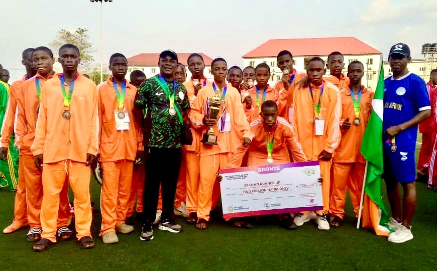 The Akwa Ibom State U-15 football team emerged third-place winners at the 2025 Chief of Defence Staff (CDS) Boys U-15 Football Tournament after defeating the Akwa Ibom U-15 Military Team via penalties in Port Harcourt.