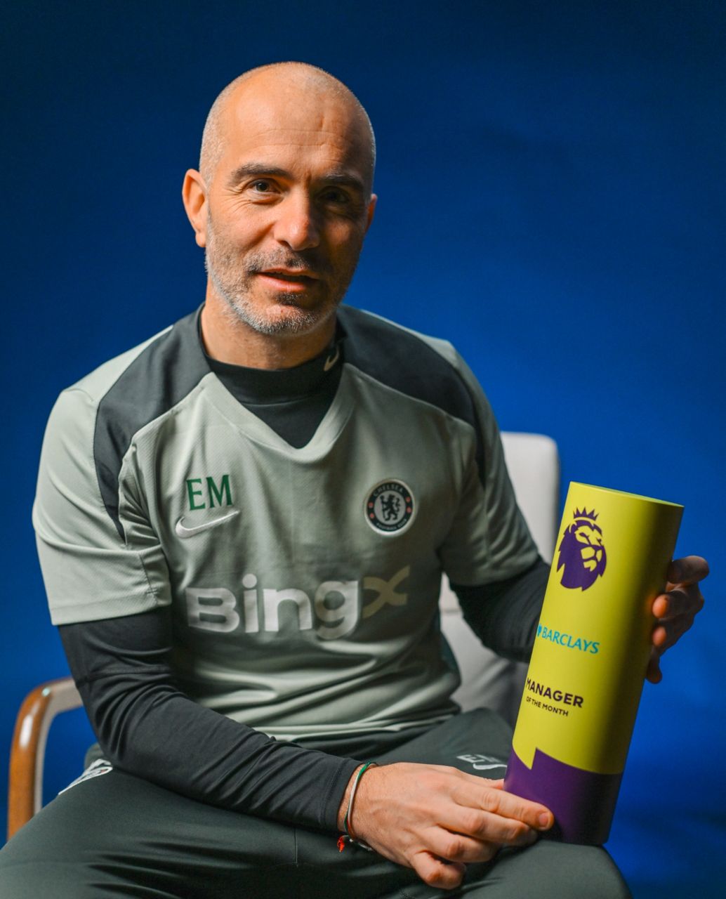 Enzo Maresca wins Premier League manager of the month