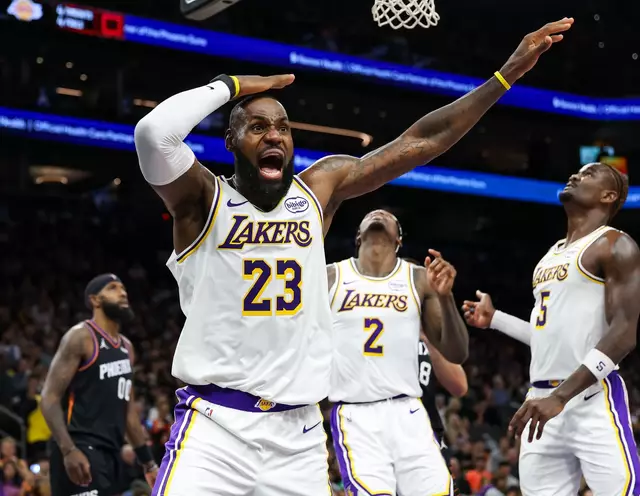 LeBron James could face punishment from the NBA after an incident with a referee during the Lakers’ 116-114 win over the Phoenix Suns on Sunday.