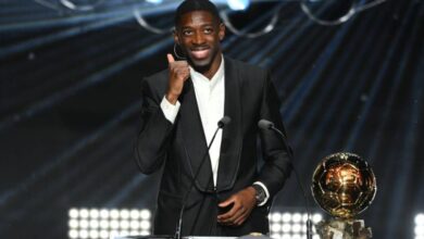 Ousmane Dembele named The Best by FIFA