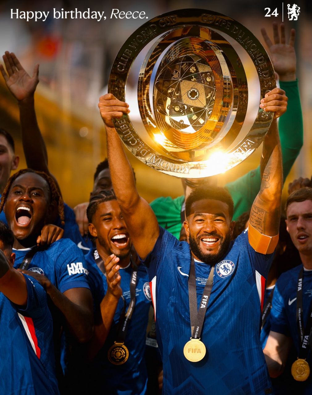 Reece James celebrates 26th birthday at Chelsea