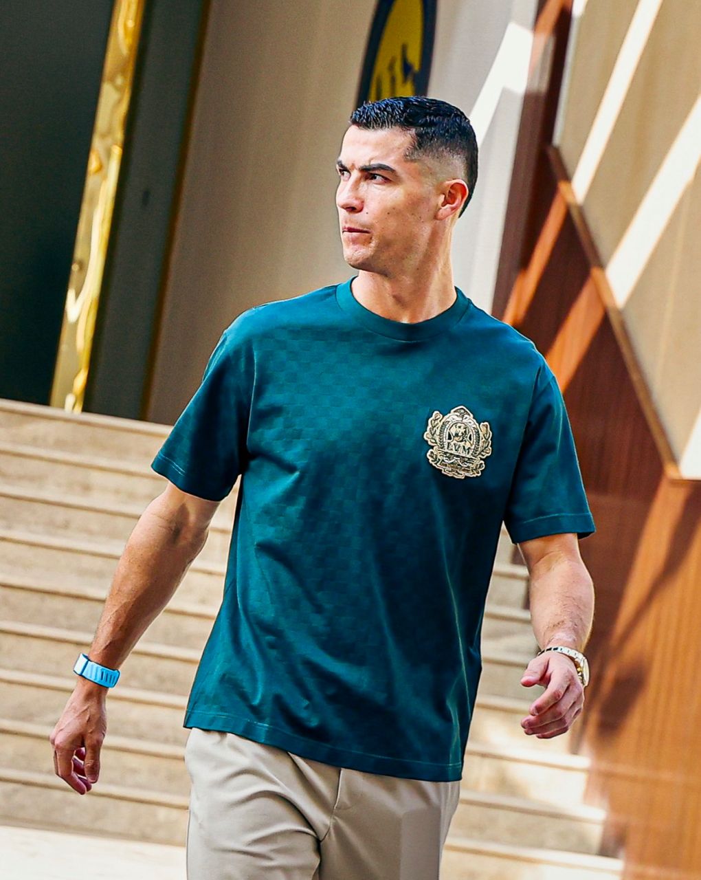 Ronaldo training ground post silences retirement rumors