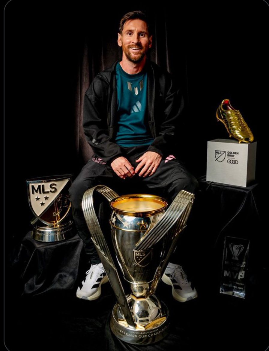 Lionel Messi claims three major Awards for the Season