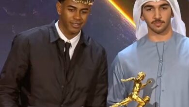 Yamal shines at the 2025 Globe Soccer Awards