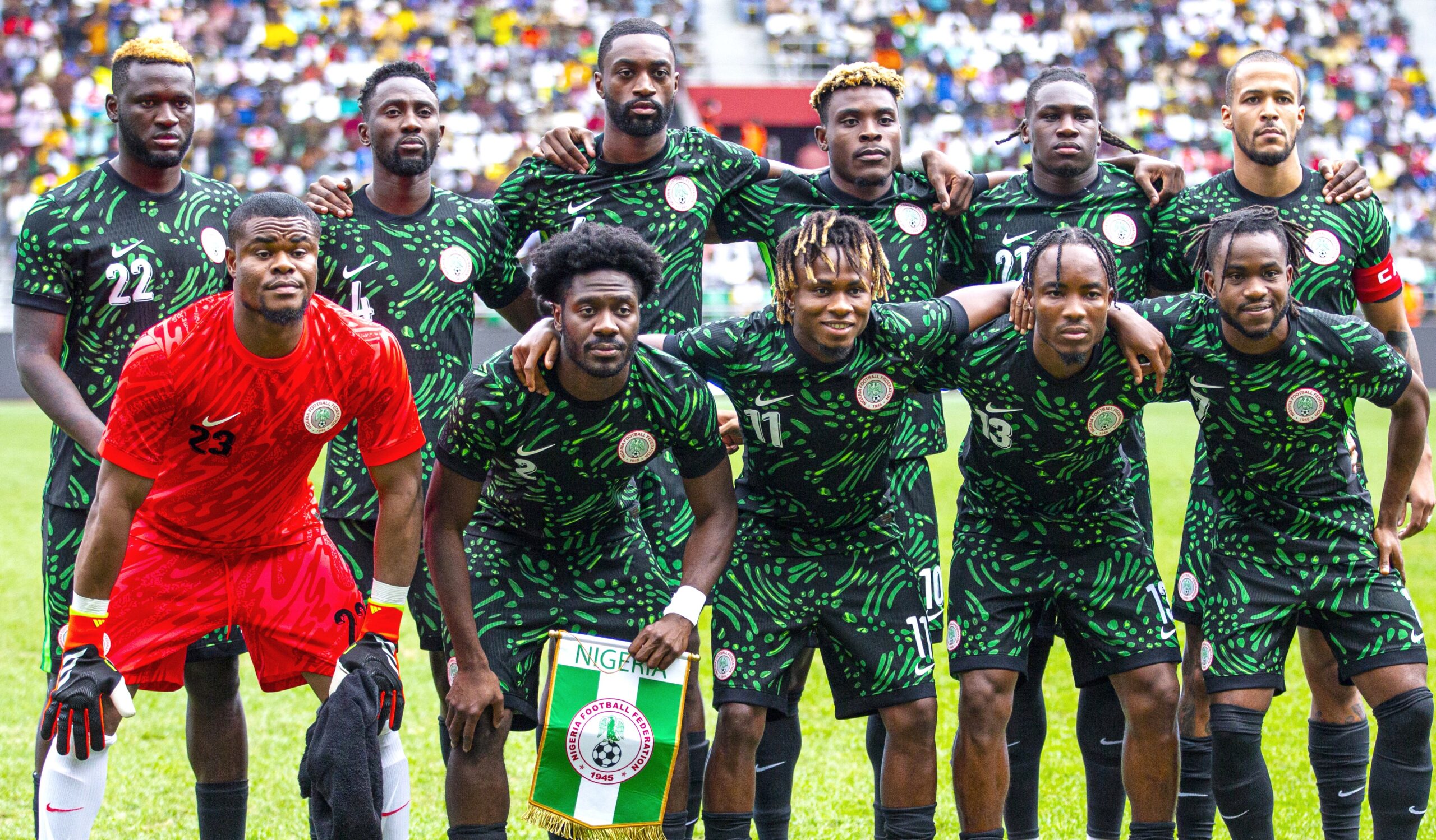 Nigeria finish 2025 38th in FIFA Rankings