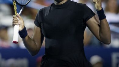 Queen Vee is back at the Australian Open