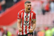 Sunderland hold Man City as Xhaka leads the Way