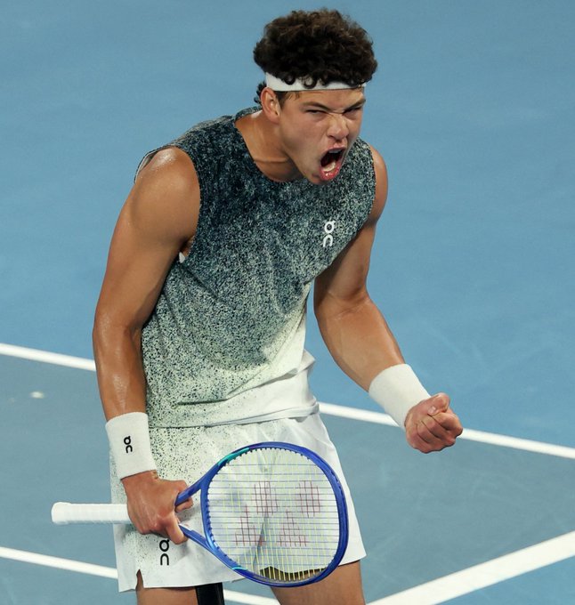 Ben Shelton moves into Australian Open Quarterfinals