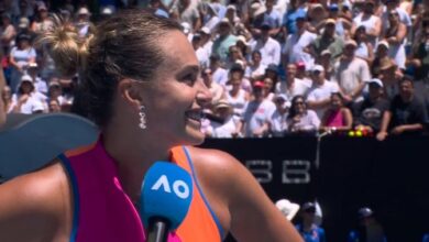 Sabalenka praises Victoria Mboko at Australian Open