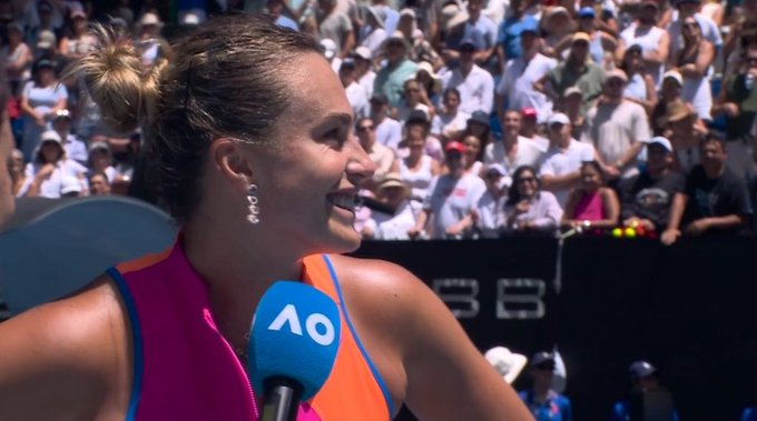 Sabalenka praises Victoria Mboko at Australian Open