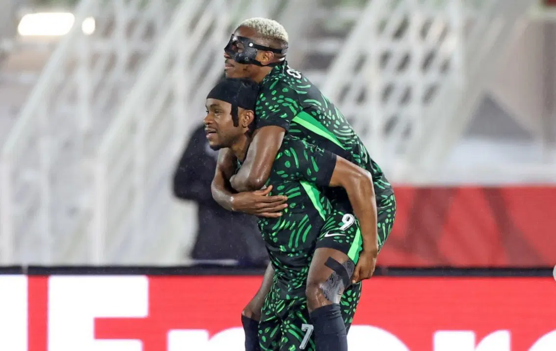 Lookman and Osimhen united ahead of Algeria Match
