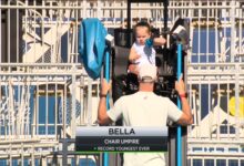Bella Bencic becomes the youngest chair umpire ever recorded