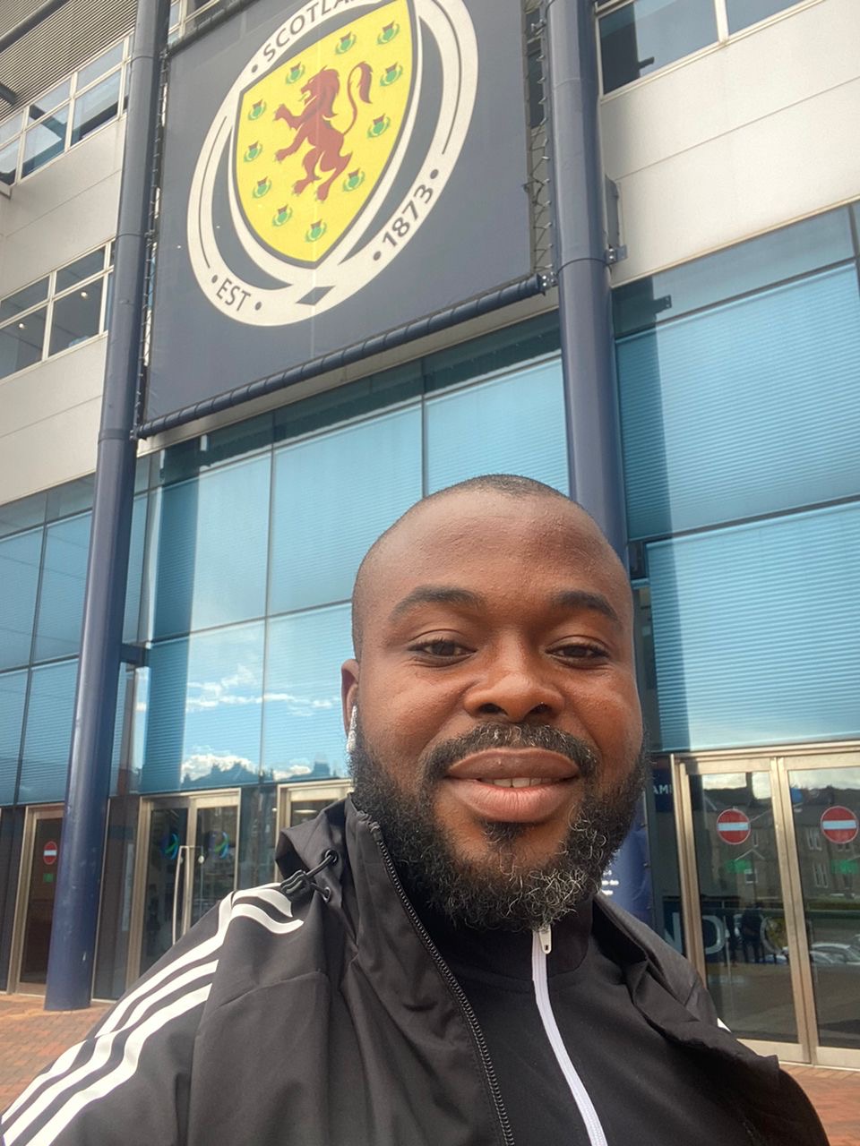 Paul Offor During his UEFA B Course 