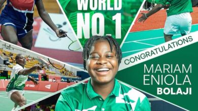 Eniola Bolaji rises to World No. 1 in Para-Badminton