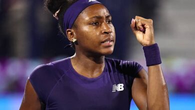 Coco Gauff fights back to reach Dubai Quarterfinal