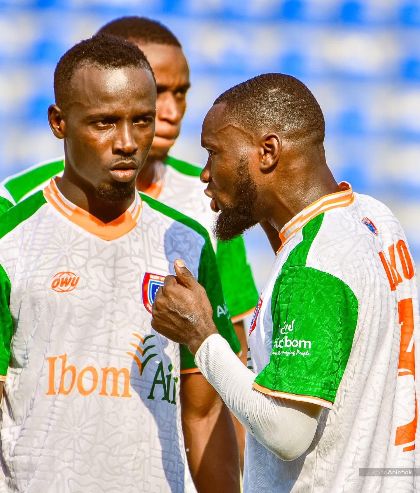 Anietie Uko In action for Akwa United FC