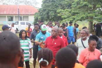 Elder Paul Bassey Addressing Akwa Ibom Athletes