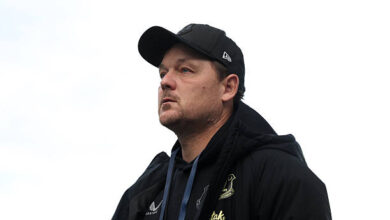 Brian Sorensen during his time as Everton Women manager