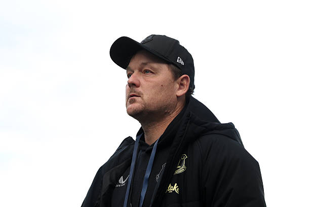 Brian Sorensen during his time as Everton Women manager