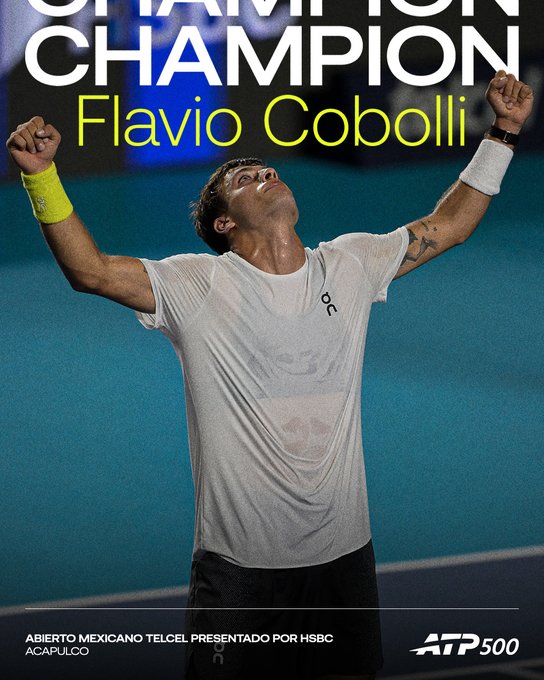 Flavio Cobolli breaks through in Acapulco