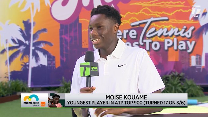 Novak Djokovic message leaves Kouame Starstruck | SportsRation Novak Djokovic message leaves Kouame Starstruck | SportsRation