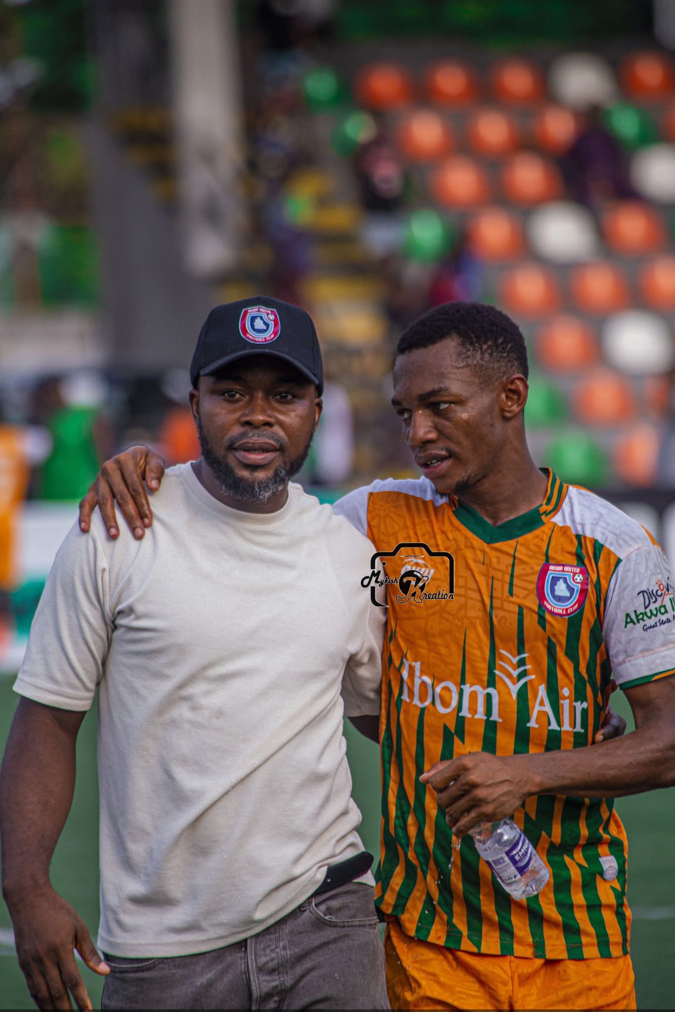 Coach Paul Offor and Akwa United’s Two Goal Hero against First Bank, Paulinus Okon