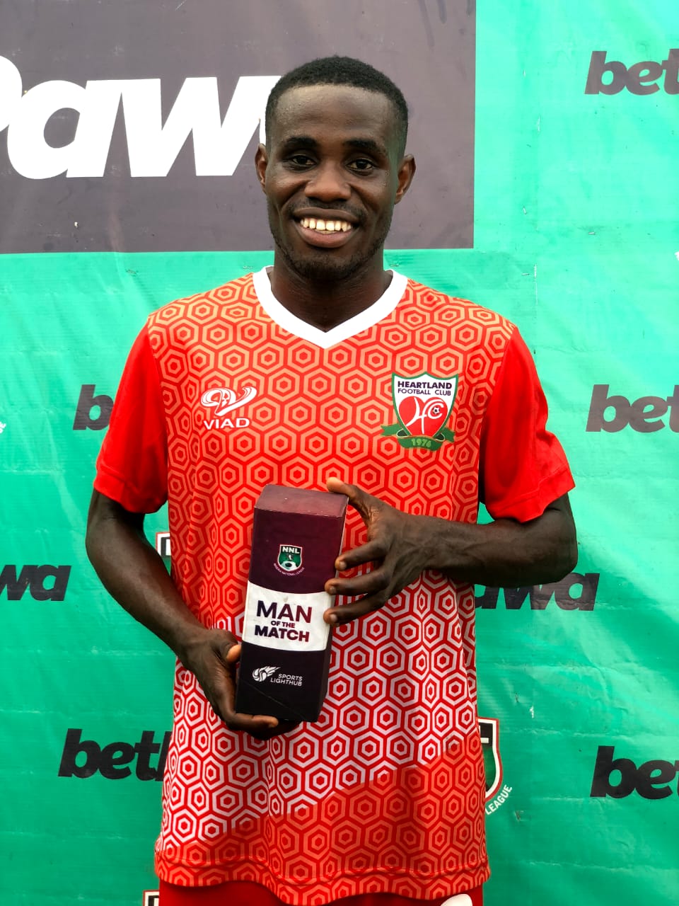 Erikan Francis of Heartland FC