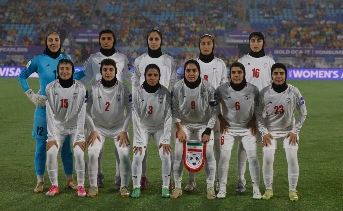 Iran Women sing Anthem after opening Match Silence