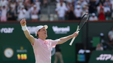 Sinner stuns Medvedev to win first Indian Wells Title