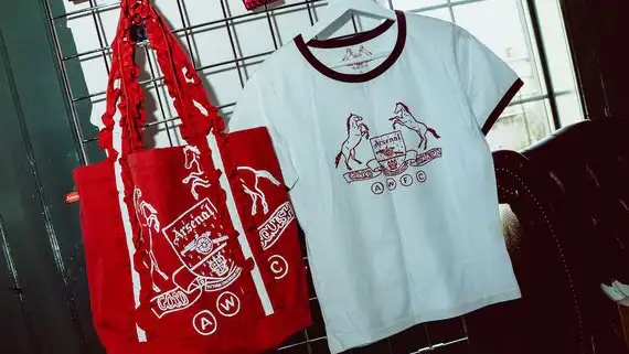 Arsenal women drop First Fashion Collab with good Squish