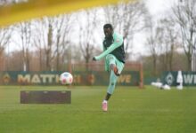 Victor Boniface returns to training after Injury Layoff