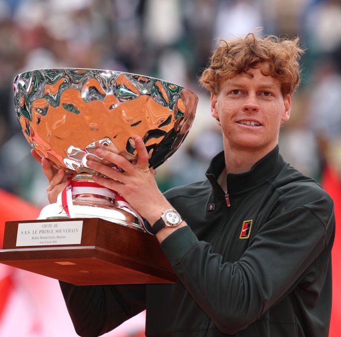 Sinner beats Alcaraz to Win Monte Carlo Title