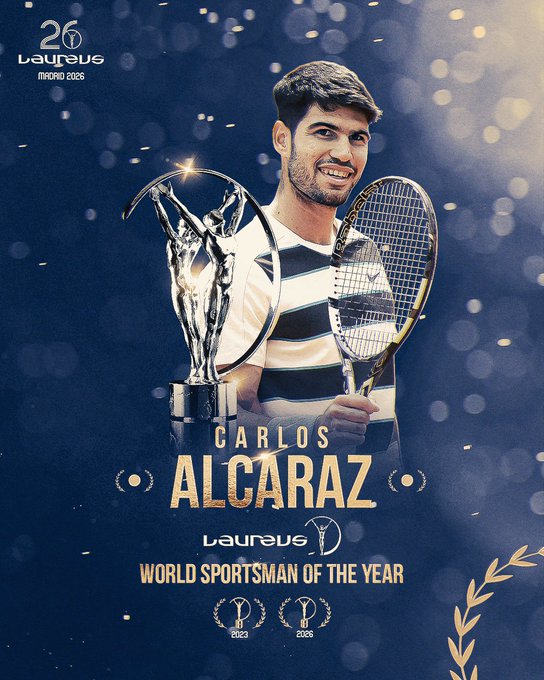Carlos Alcaraz Wins Laureus Sportsman of the Year