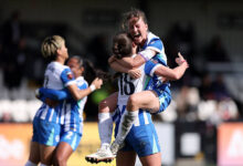 Brighton beat Arsenal to reach Women’s FA Cup semifinals