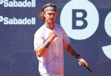 Rublev battles back to reach first Final of the Season in Barcelona